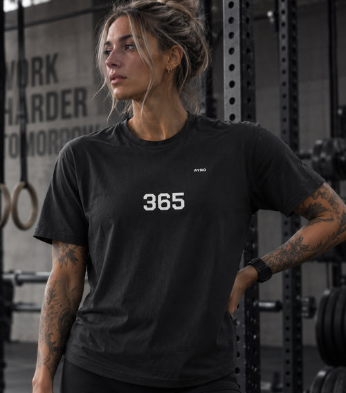 365 Classic Tee Black