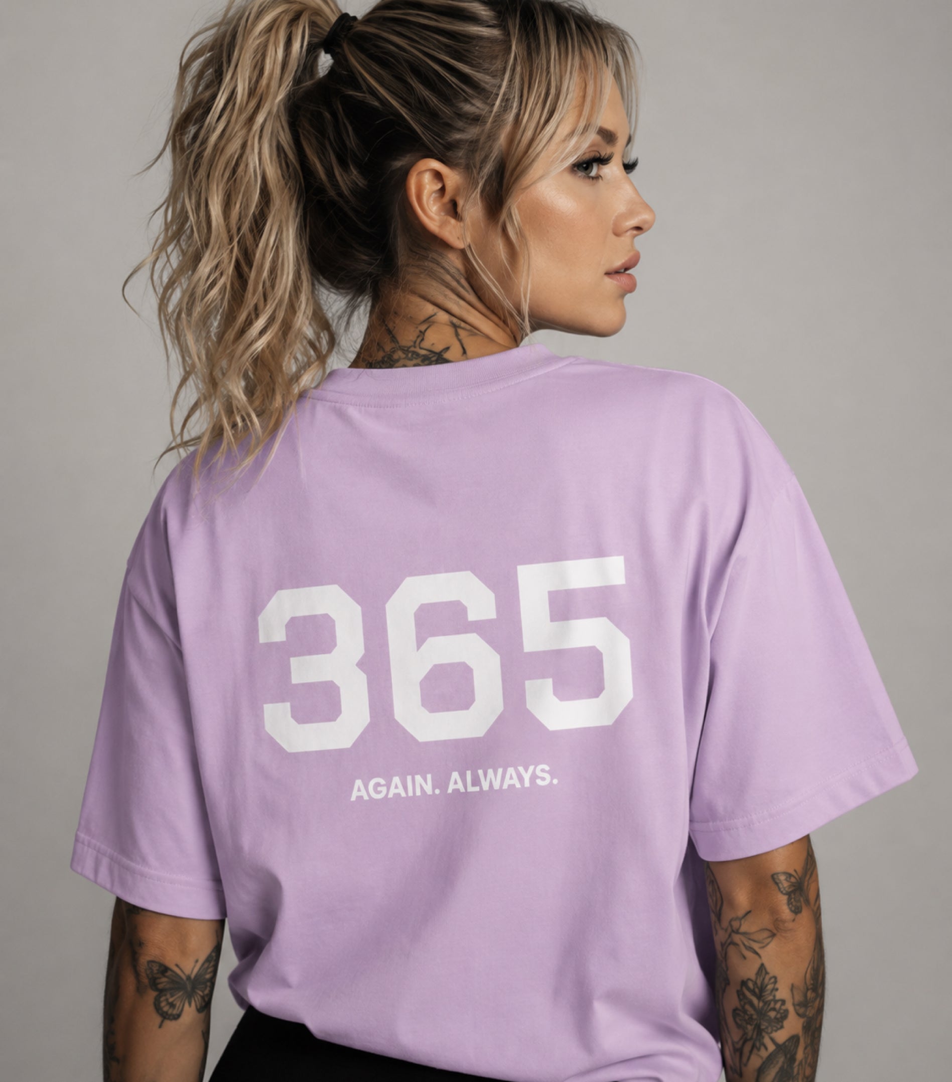 365 Oversize Tee Pink