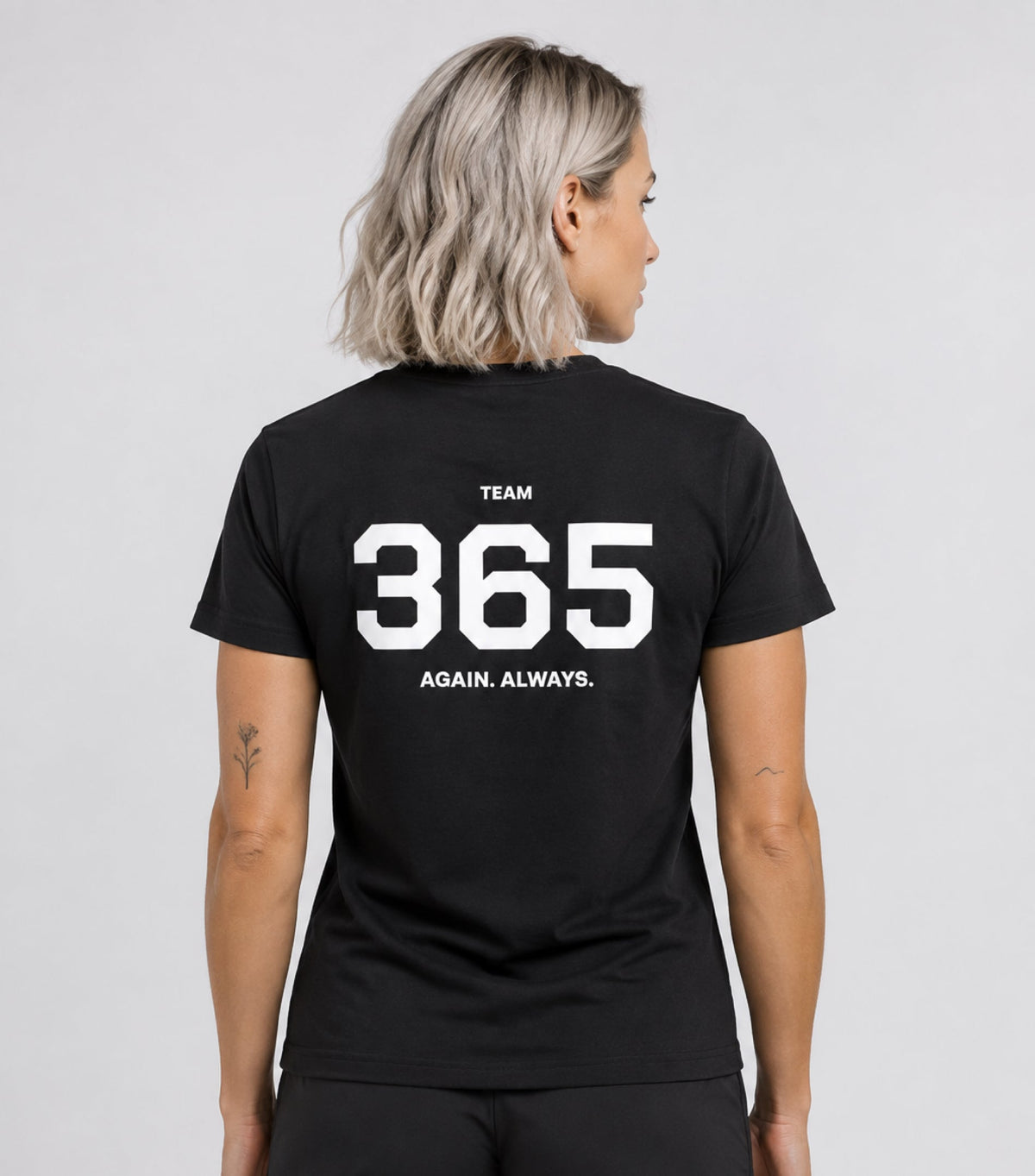 365 T-Shirt Schwarz