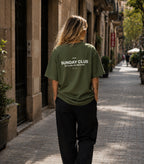 Sunday Club Oversize Tee Khaki