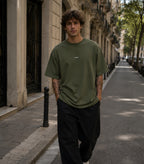 Sunday Club Oversize Tee Khaki