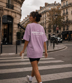Sunday Club Oversize Tee Pink
