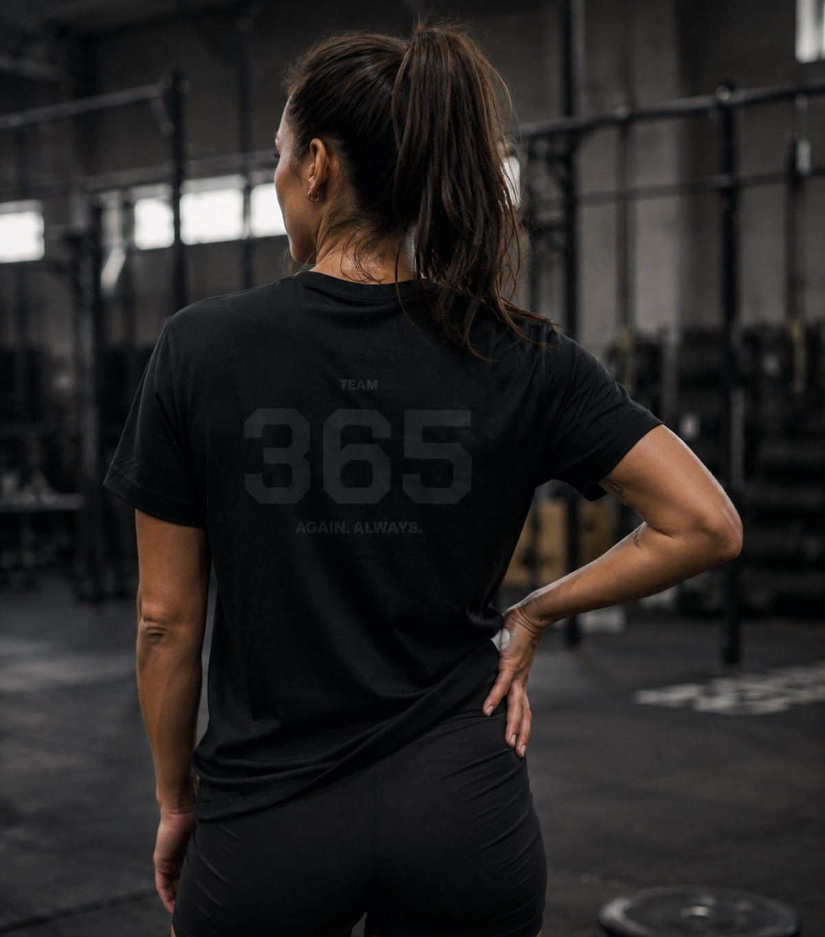T-shirt 365 Full Black