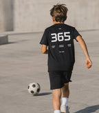 T-shirt 365 Always nera - Bambini