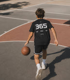 T-shirt 365 Always nera - Bambini