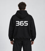 Felpa oversize 365 nera