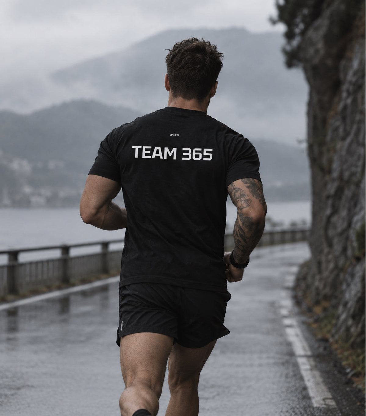T-shirt Team 365 nera