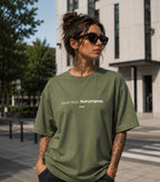 Small Steps Tee Khaki