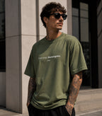 Small Steps Tee Khaki