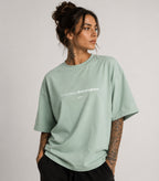 Small Steps Oversize Tee Mint