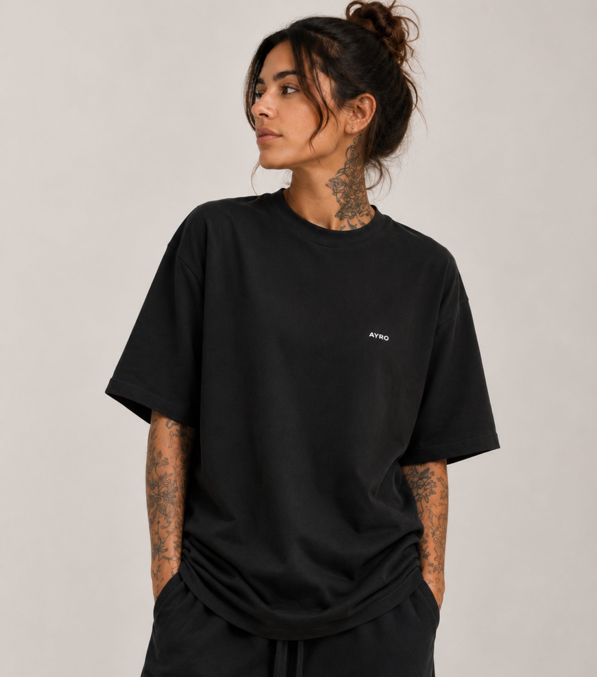 Not a Club Oversize Tee Black