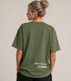 Not a Club Oversize Tee Khaki