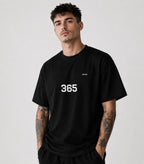 365 Oversize Tee Black