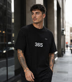 365 Oversize Tee Black