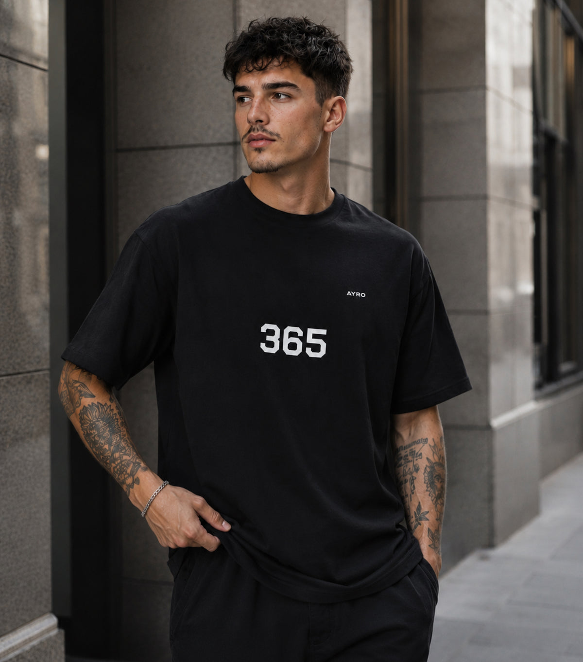 365 Again Tee Black