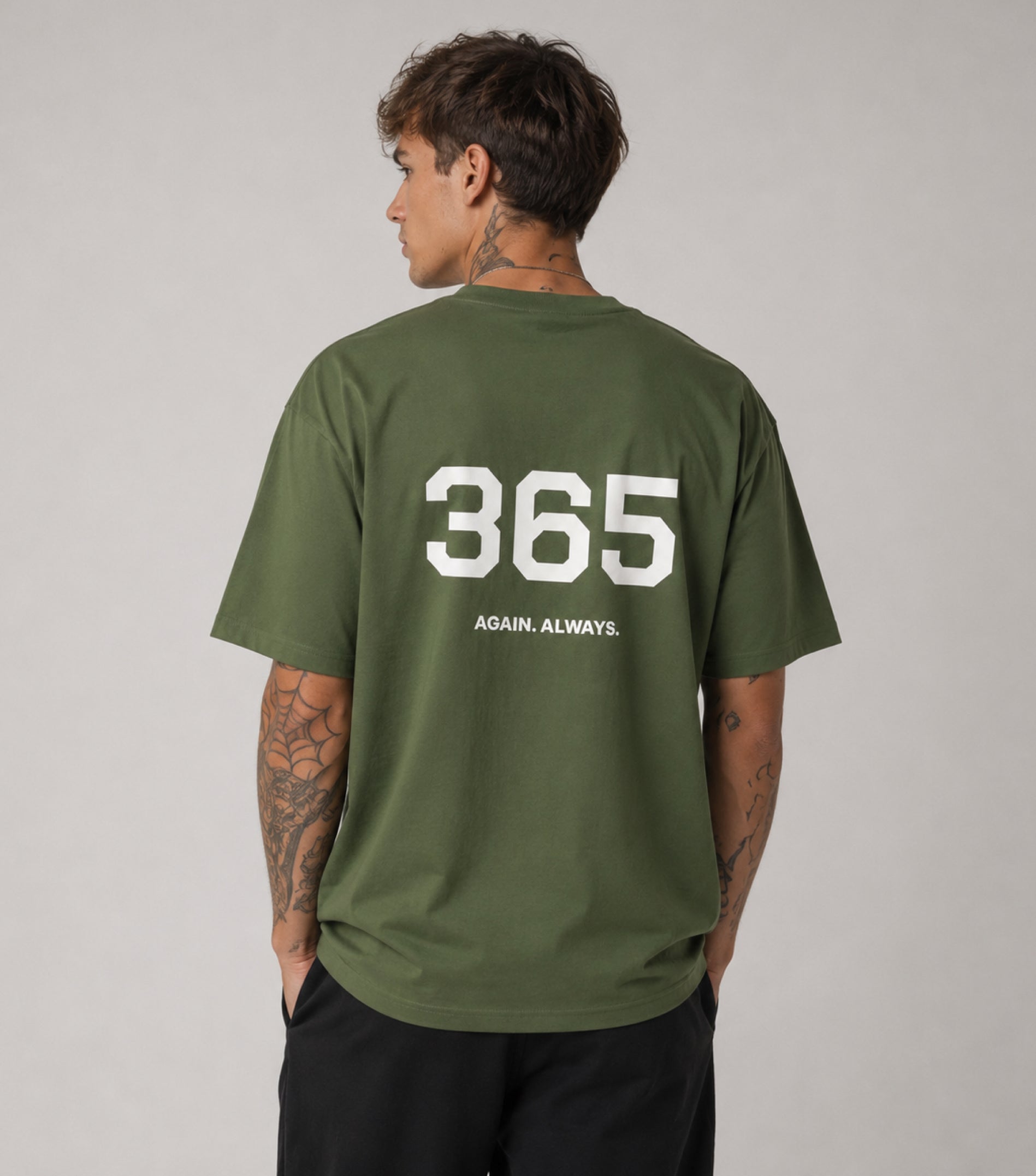 365 Oversize Tee Khaki