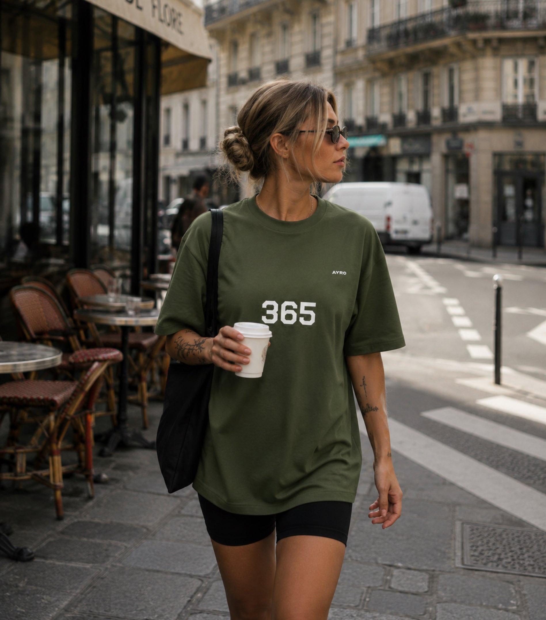 365 Oversize Tee Khaki