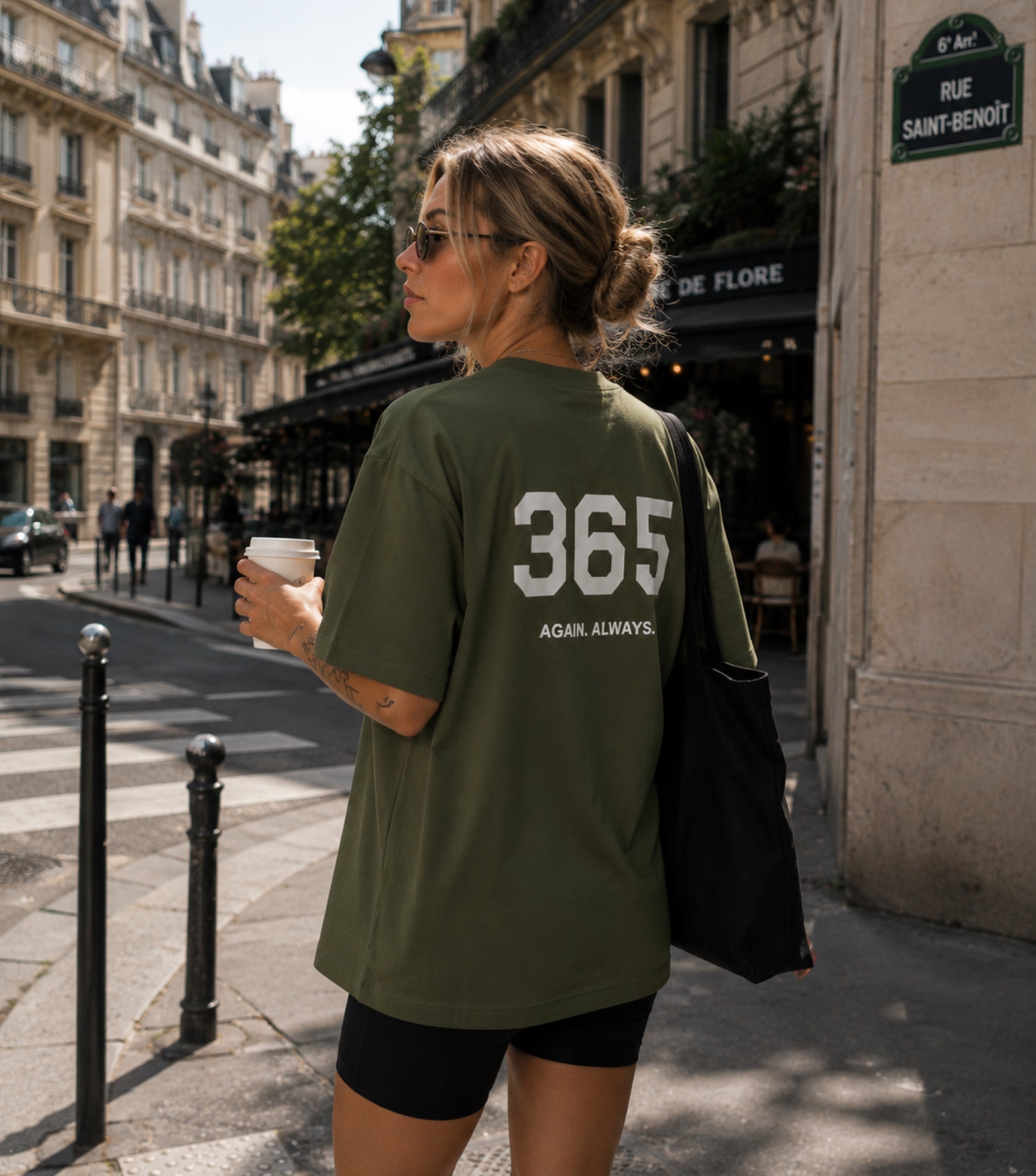 365 Oversize Tee Khaki