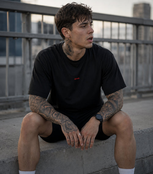 Team 365 Oversize Tee Black (Limited)