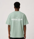 T-shirt Oversize Sunday Club Menta
