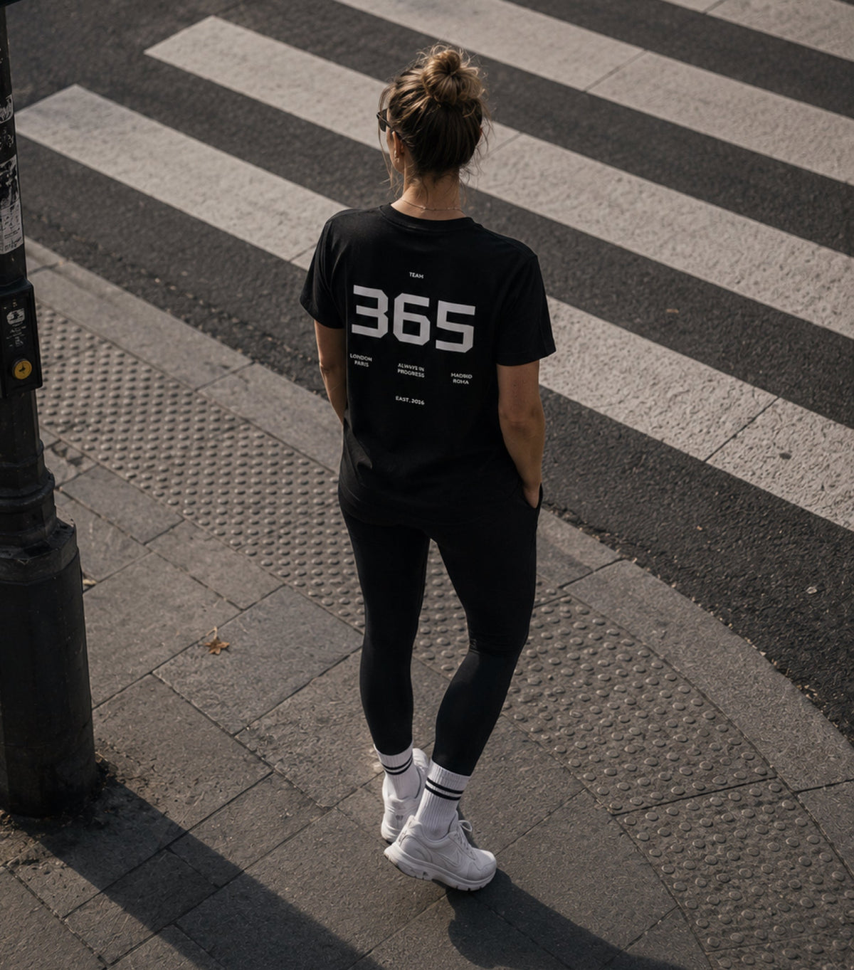 T-shirt 365 Always nera