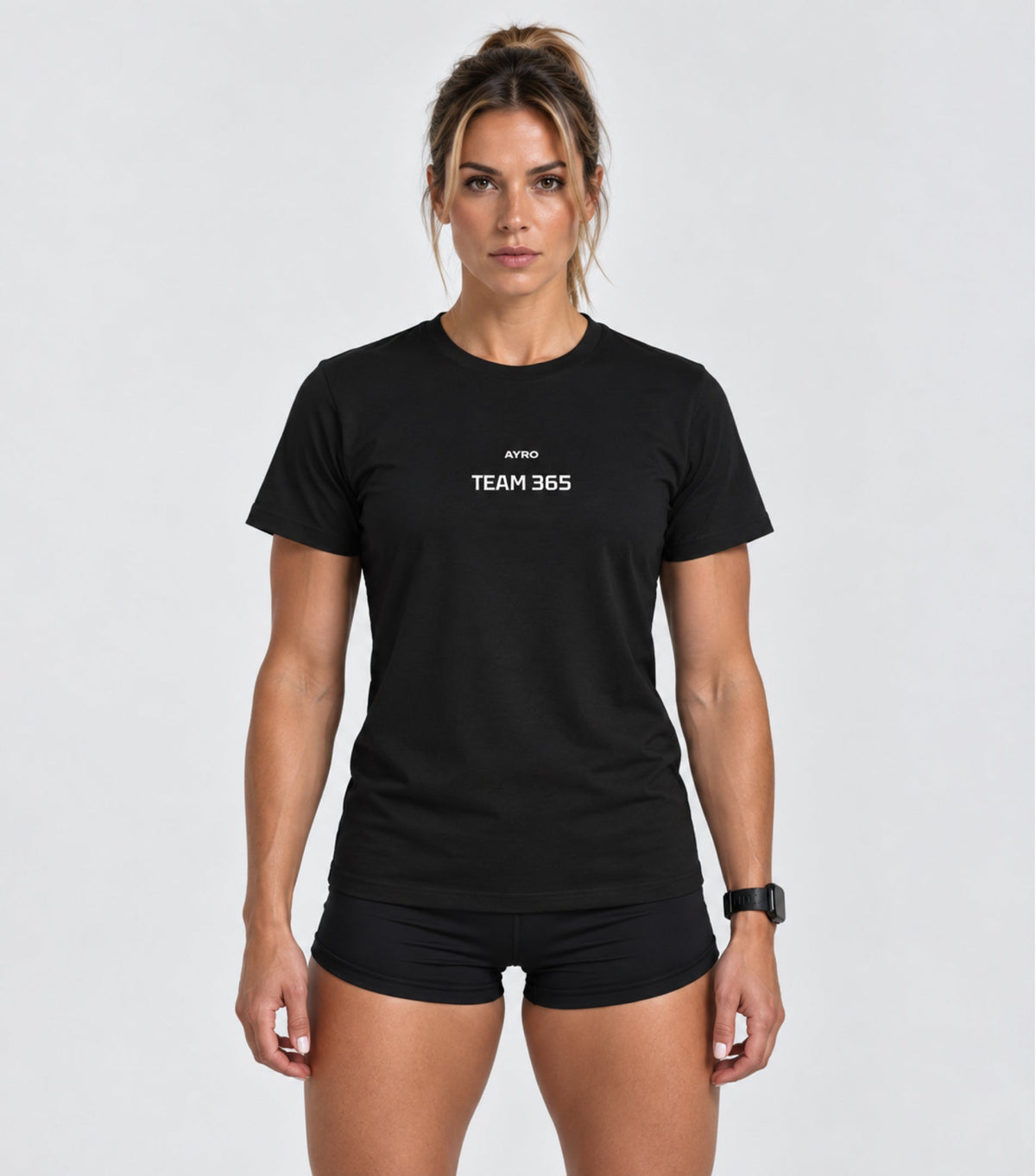 Team 365 T-Shirt Schwarz