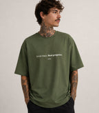 Small Steps Oversize Tee Khaki